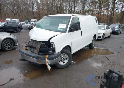 2016 GMC Savana 2500 Work Van z USA, uszkodzony, nr VIN 1GTW7AFF3G1907031